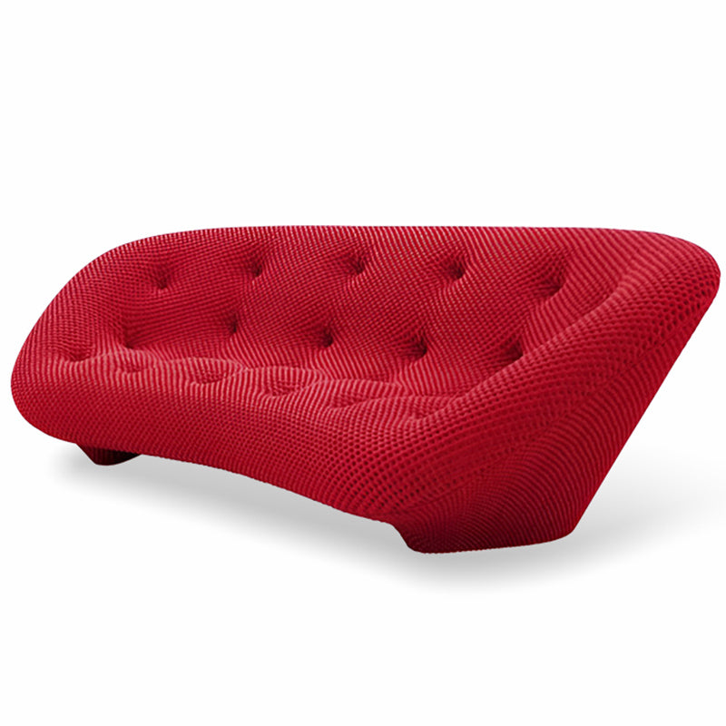 Modern Shell Back Sofa – Nordic Style High Back Foam Couch