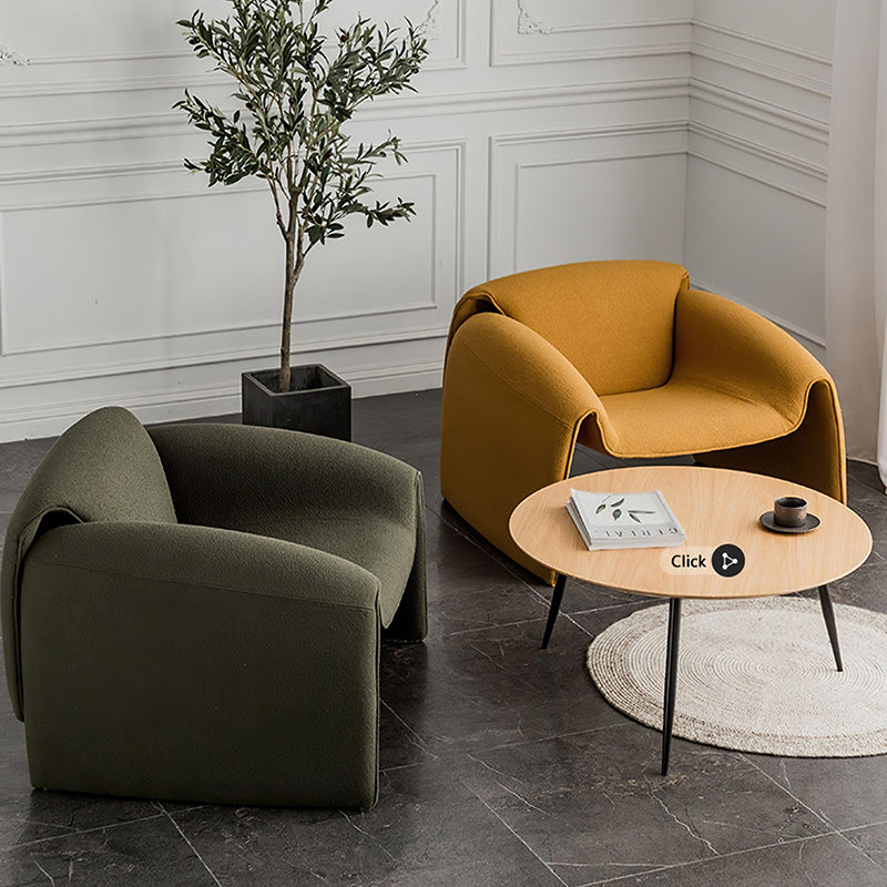 Italian Modern Crab Sofa Chair – Creative Single Lounge for Living Room