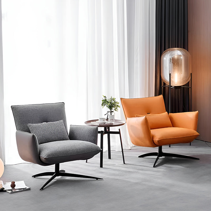 Luxury Leather Executive Office Chair – Swivel & Customizable Design