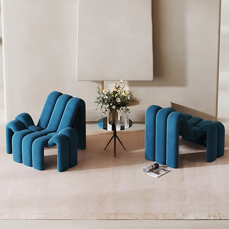 Luxury Nordic Wool Chair – Wood Spider Design, No Armrest for Home & Hotel