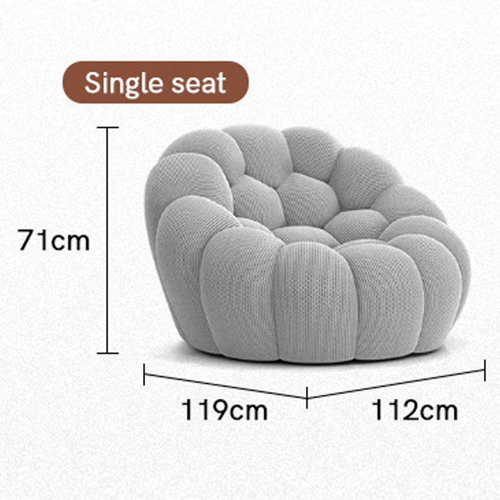 Modern Fabric Combination Sofa – Creative Luxury Lounge for Living Room