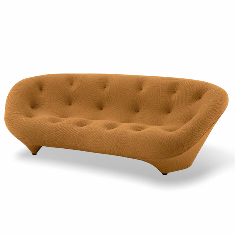 Modern Shell Back Sofa – Nordic Style High Back Foam Couch