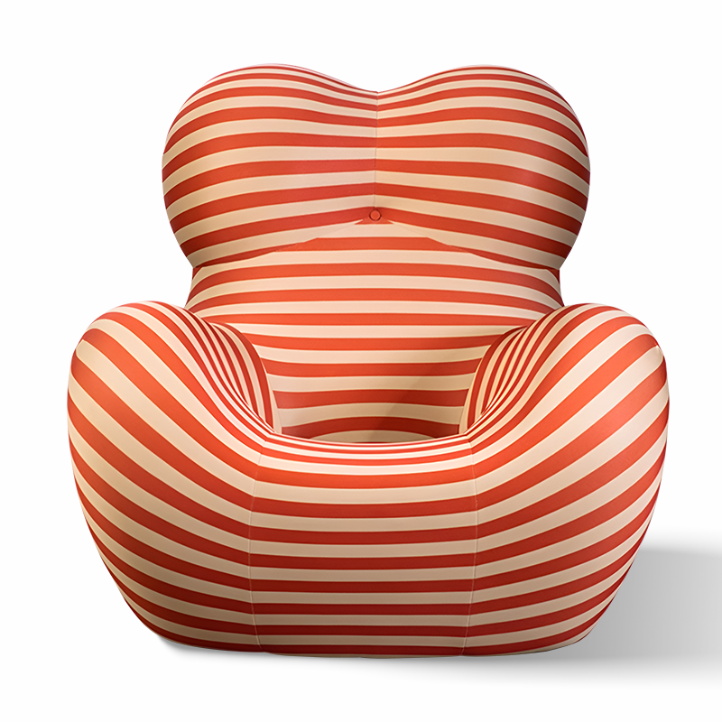 Modern Fabric Bean Bag Sofa – Lazy Reclining Lounge Chair