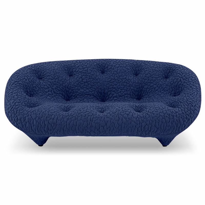 Modern Shell Back Sofa – Nordic Style High Back Foam Couch