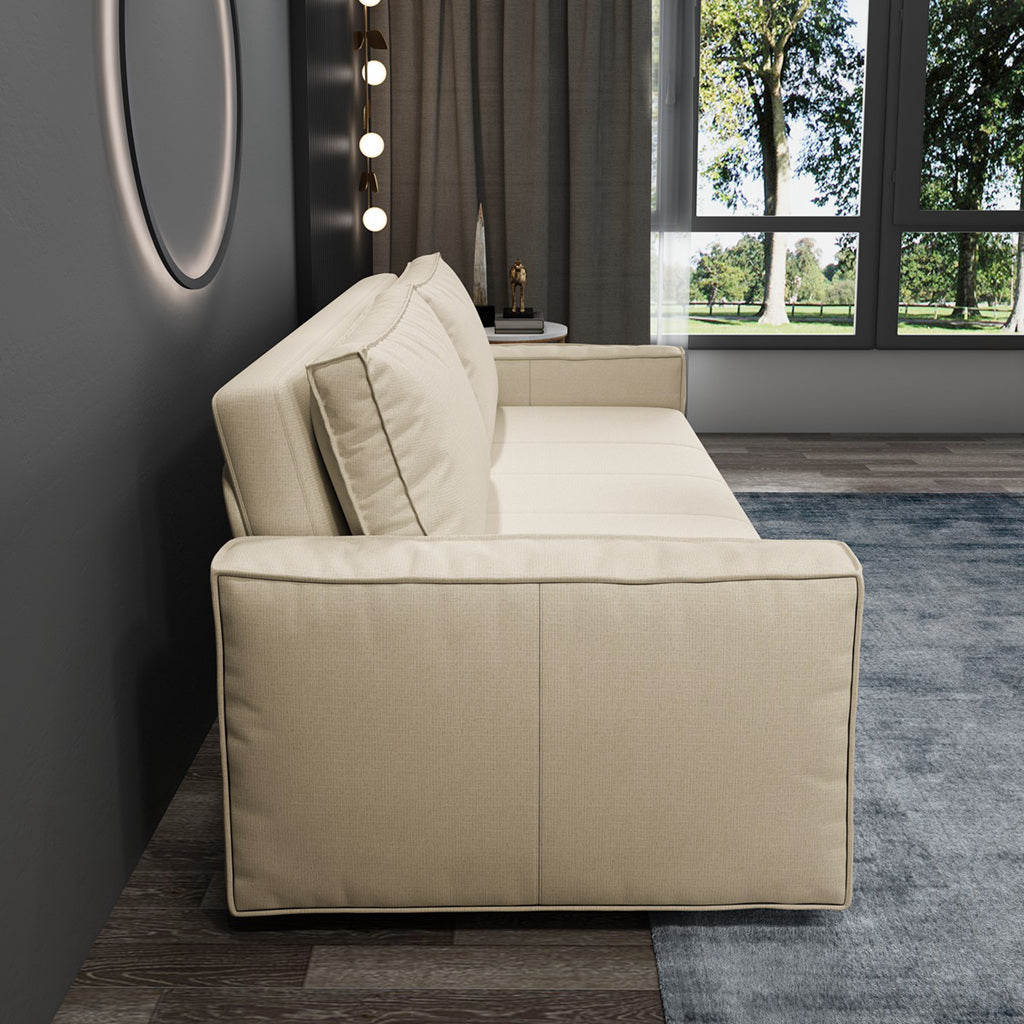 Velvet Folding Sofa Bed with Storage – Modern Convertible Sleeper Chair