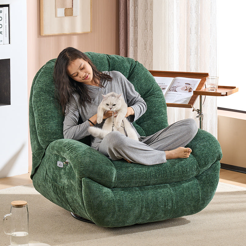 Modern Electric Recliner Chair - PU Leather Massage Chair for Living Room