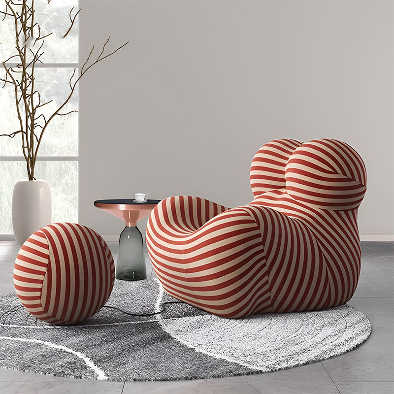 Modern Fabric Bean Bag Sofa – Lazy Reclining Lounge Chair