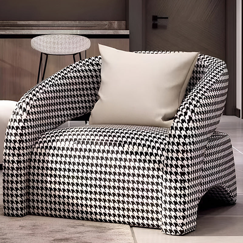 Lamb Velvet Lazy Lounge Chair – Memory Foam Nordic Single Sofa