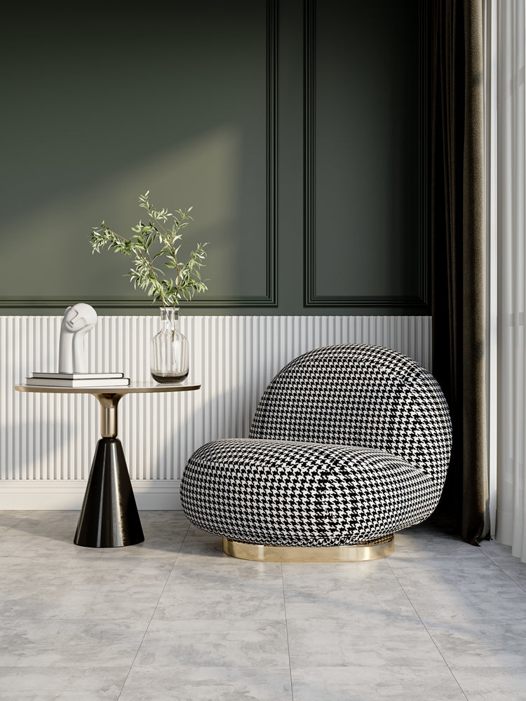 Nordic White Cloud Sofa - Cozy Fat Single Lazy Chair