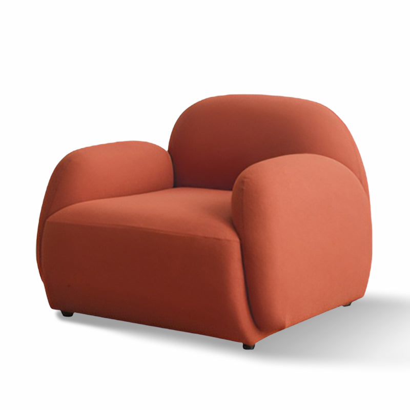 Modern Italian Design Fabric Sofa – Comfortable Single Chair for Living Room