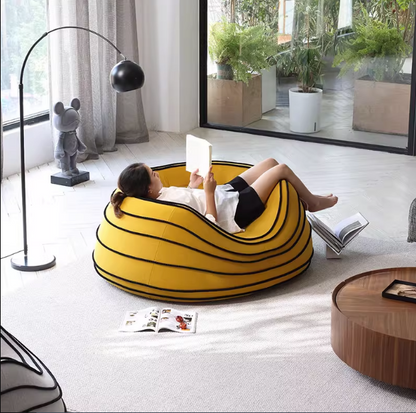 Diseño de algodón, nuevo sofá reclinable de diseño, sofá perezoso individual