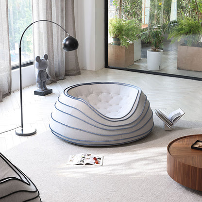 Diseño de algodón, nuevo sofá reclinable de diseño, sofá perezoso individual