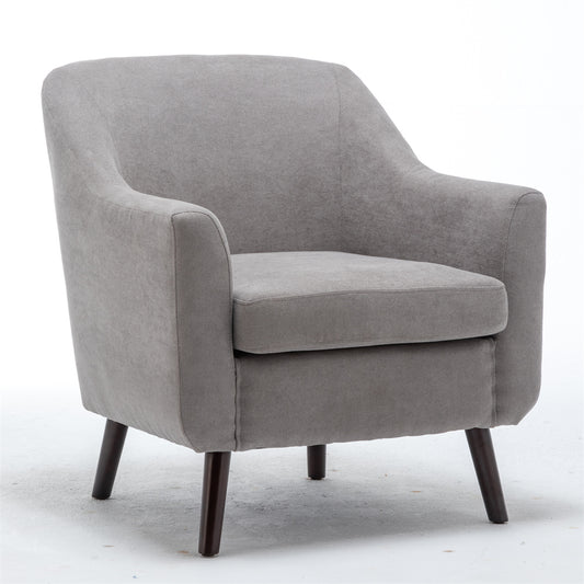 Modern Velvet Tub Armchair Upholstered Chair Single Sofa
