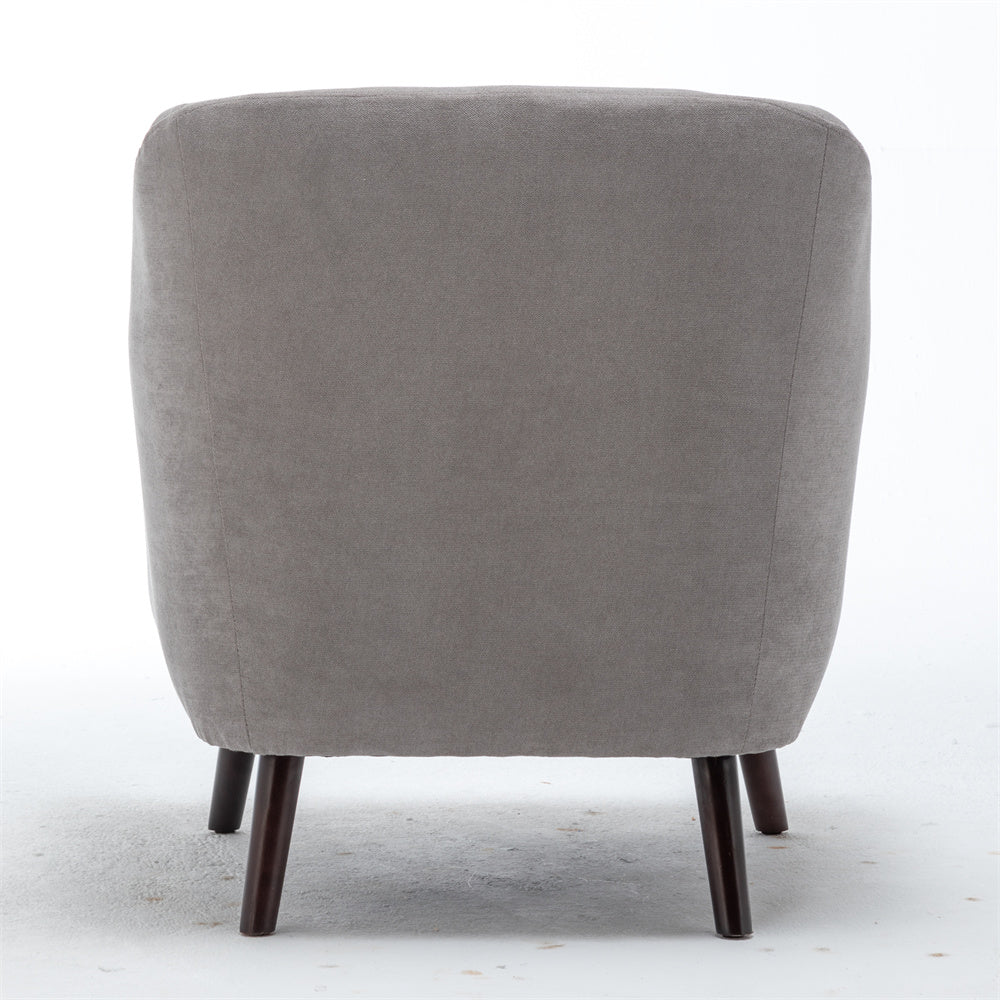 Modern Velvet Tub Armchair Upholstered Chair Single Sofa