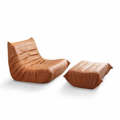Fireside Lounge Chair – Soft Suede Lazy Sofa for Living Room or Bedroom