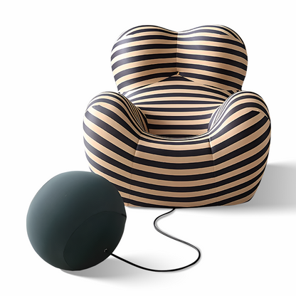 Modern Fabric Bean Bag Sofa – Lazy Reclining Lounge Chair