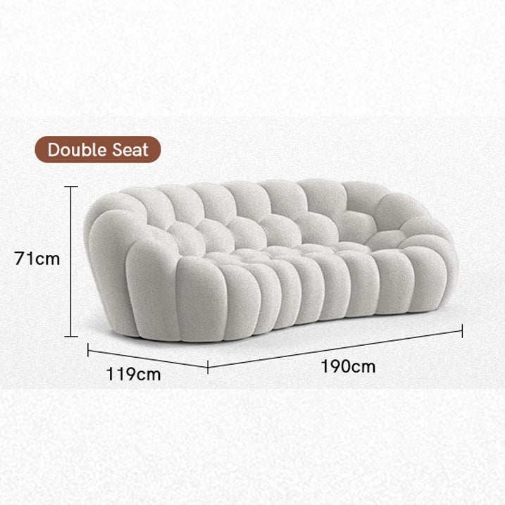 Living Room Luxury Creative Design Modern Style Furniture Suit Fabric Combination Lounge Sofa