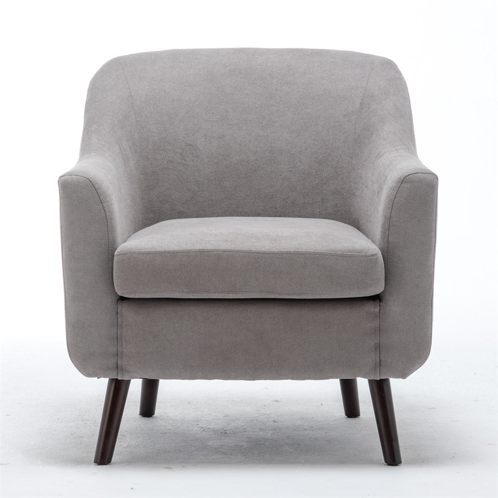 Modern Velvet Tub Armchair Upholstered Chair Single Sofa