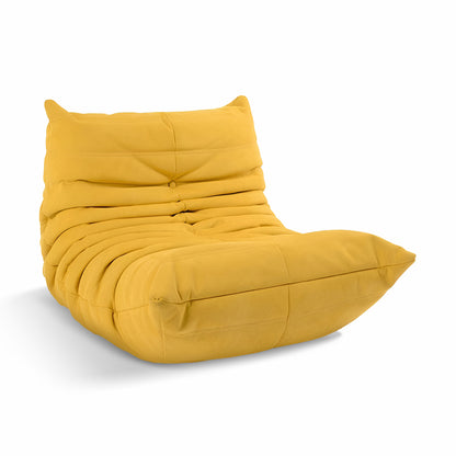 Fireside Lounge Chair – Soft Suede Lazy Sofa for Living Room or Bedroom