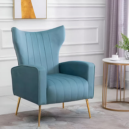Modern Oil Wax Leather Lounge Chair – Custom Sofa for Hotel & Wedding Use