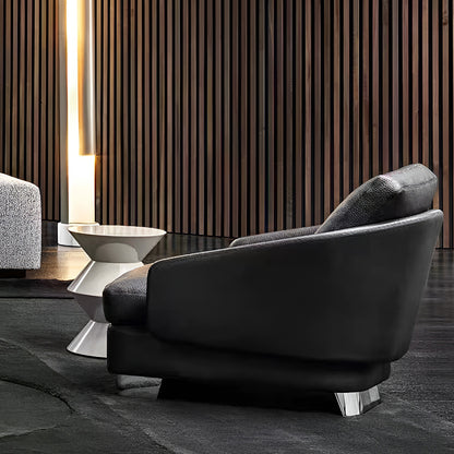 Premium Postmodern Fabric Sofa – Artistic Long Chair for Living Room & Villa