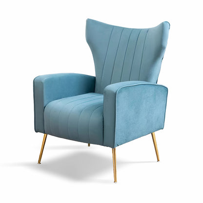 Modern Oil Wax Leather Lounge Chair – Custom Sofa for Hotel & Wedding Use