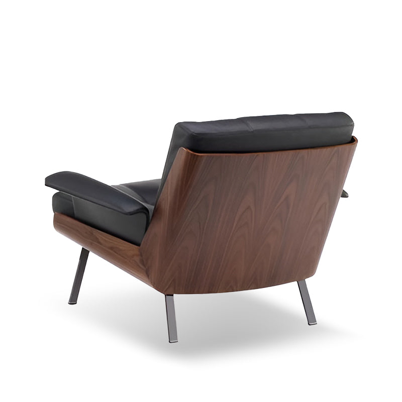 Custom Luxury Leather Chair - Modern Single Seat for Hotel & Office